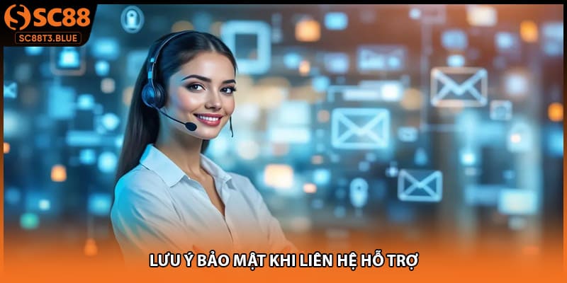 Lưu ý bảo mật khi liên hệ hỗ trợ