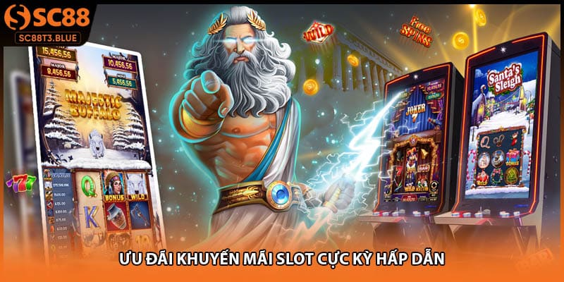 Ưu đãi khuyến mãi slot cực kỳ hấp dẫn